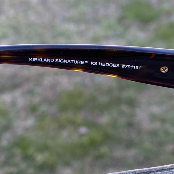 Kirkland Signature hedges glasses frames brown Havana floral 55[]18 135 - Picture 8 of 13